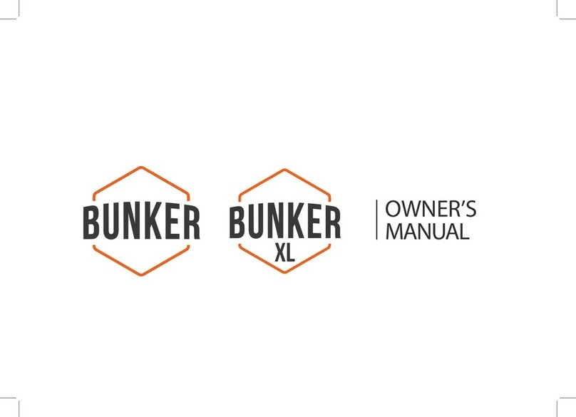 OZTENT BUNKER XL User manual OZTENT BUNKER XL User manual