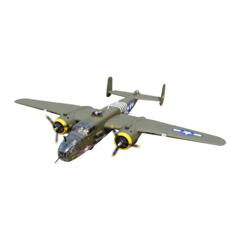 SG Models Mitchell B-25 for 20cc engines-95 User manual