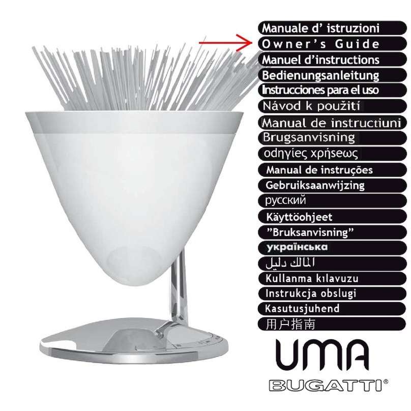 Bugatti Uma owner's guide