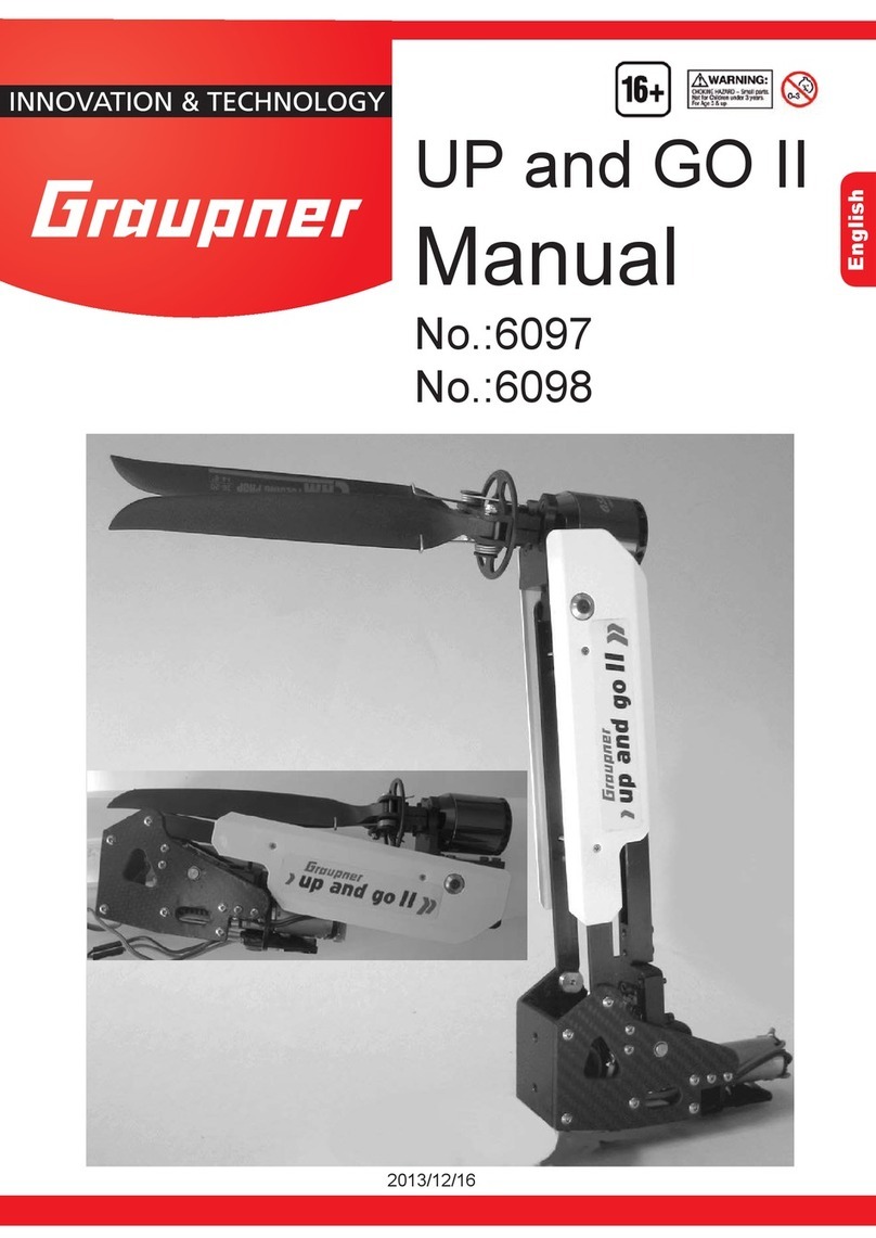GRAUPNER UP and GO II manual