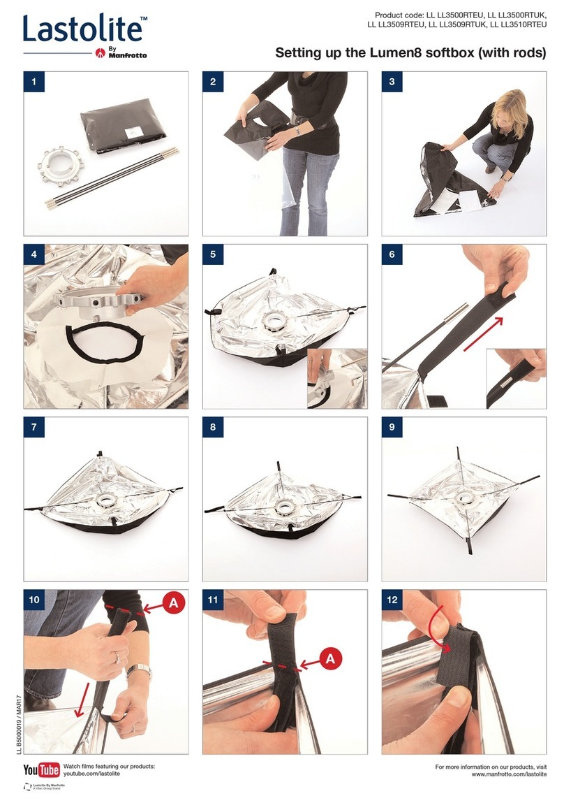 Manfrotto Lastolite Lumen8 User instructions