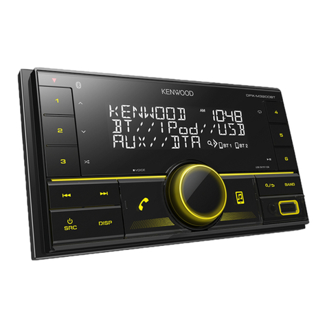 Kenwood DPX-M3200BT instruction manual