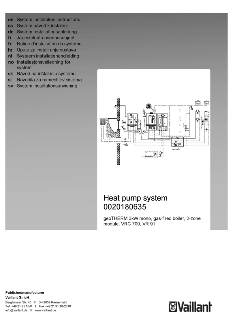 Vaillant 0020180635 User guide