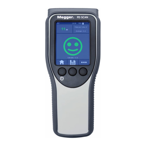 Megger PD Scan User manual
