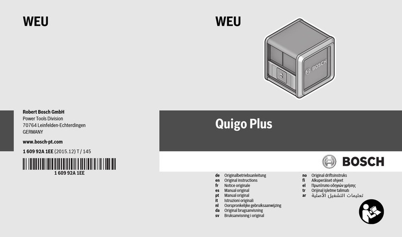 Bosch Quigo Plus Original instructions