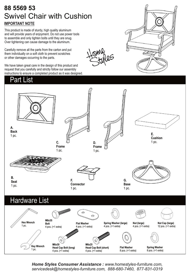 Home Styles 88 5569 53 User manual