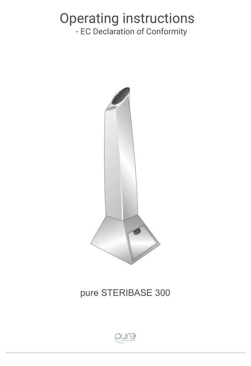 PURE STERIBASE 300 operating instructions