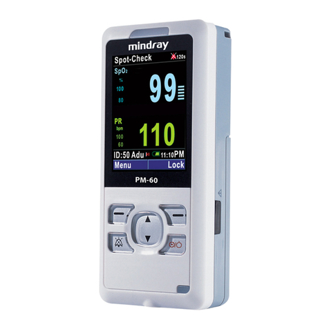 Mindray PM-60 User manual