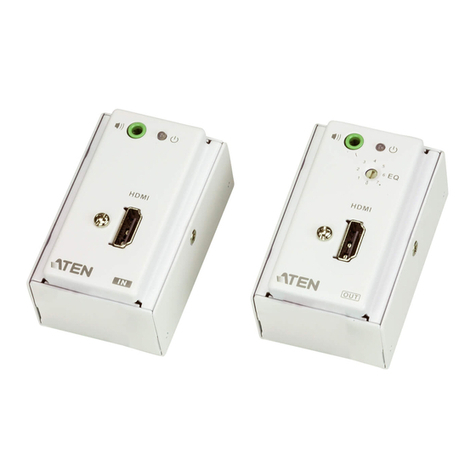 ATEN VE157 User manual
