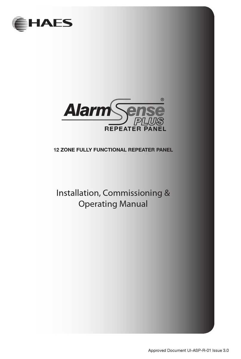 Haes Alarm Sense Plus Guide