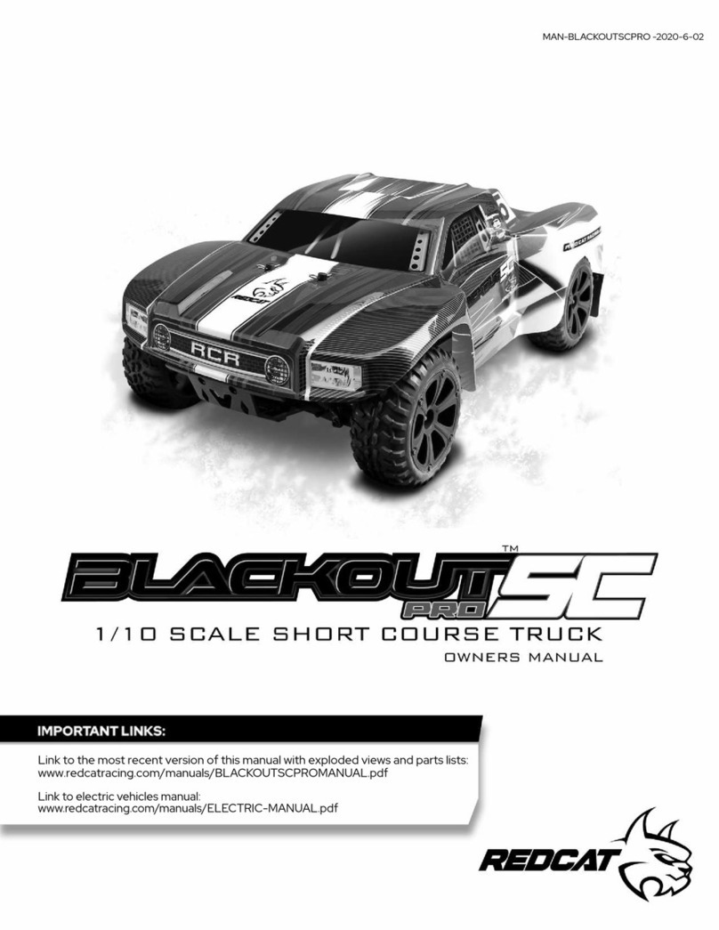 RED CAT BLACKOUT SC PRO owner's manual