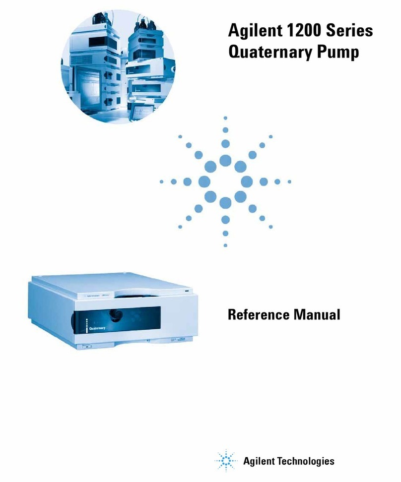 Agilent Technologies 1200 series User manual