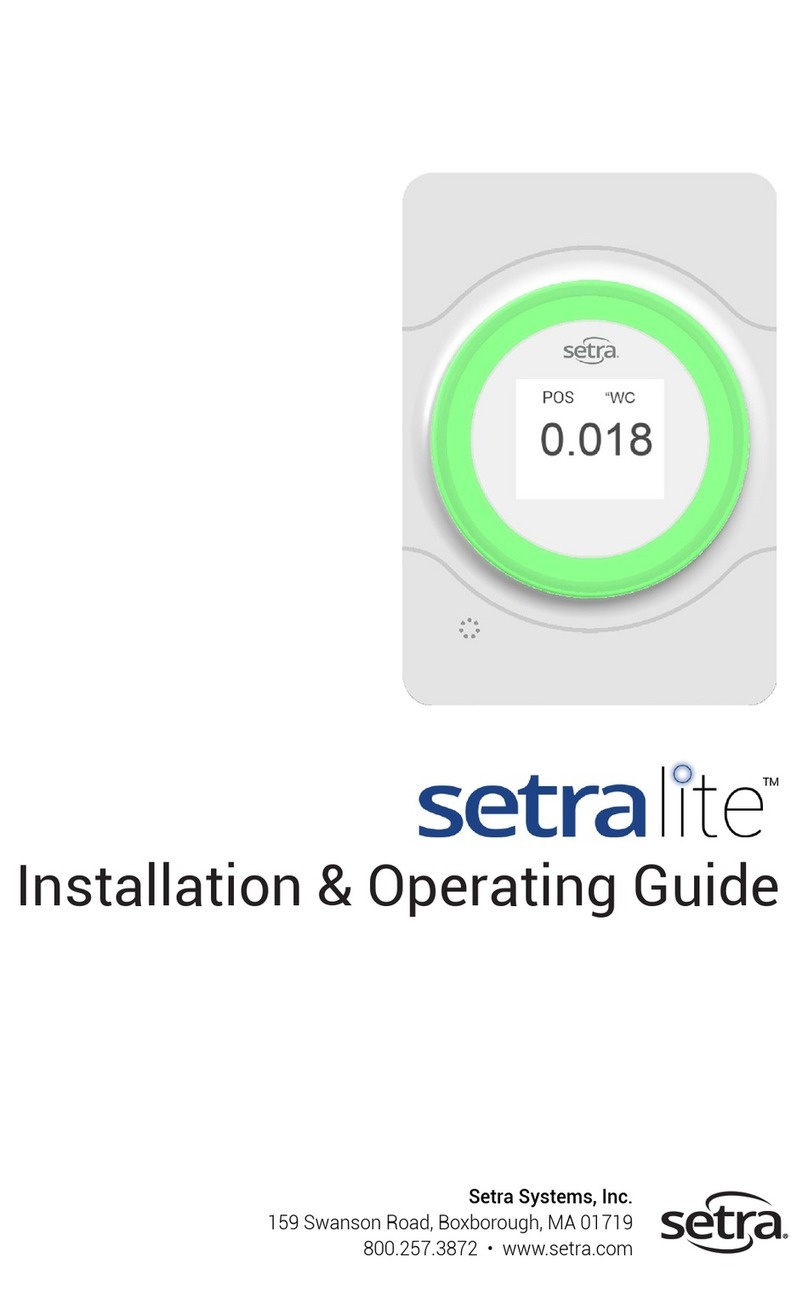 Setra Systems Lite Troubleshooting guide