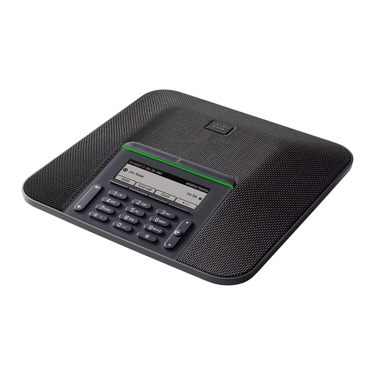 Cisco 7832 User manual