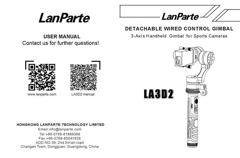 LANPARTE LA3D2 user manual