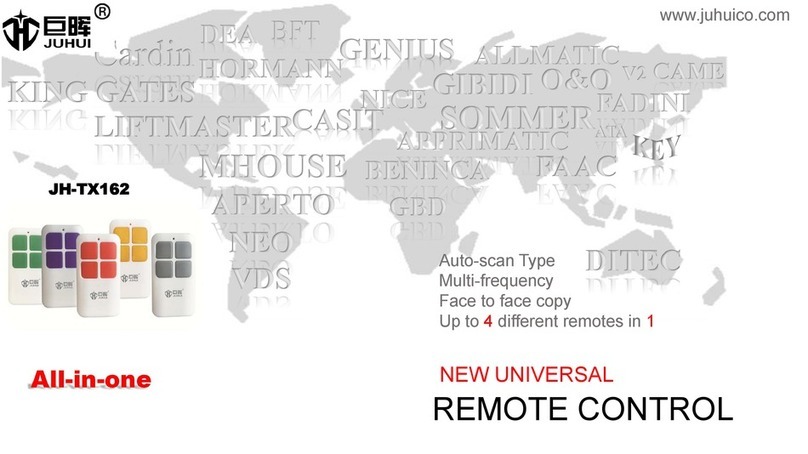 Juhui JH-TX162 User manual