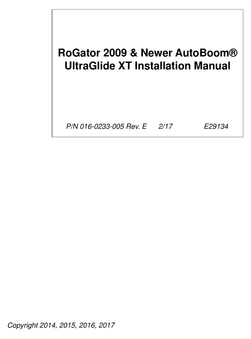 Raven AutoBoom UltraGlide XT User manual Raven AutoBoom UltraGlide XT User manual