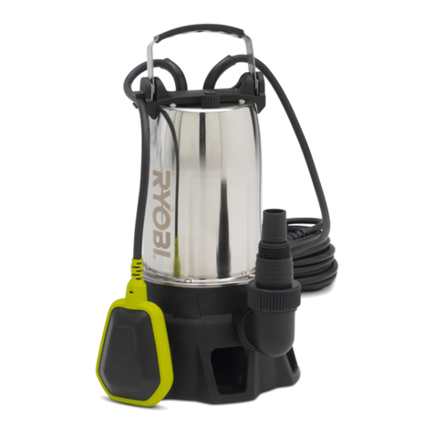 Ryobi RSSS750 Operation manual