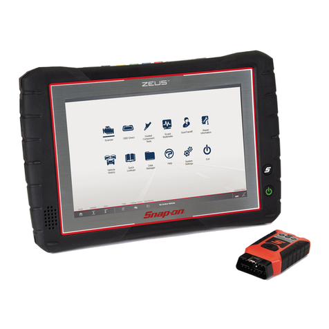 Snap-On Zeus User manual