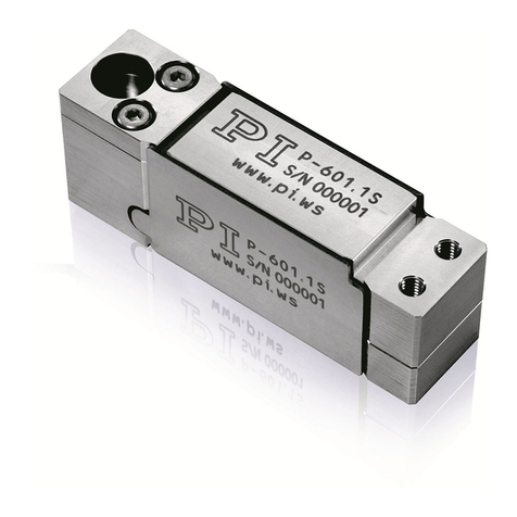 PI PiezoMove P-601 Manual