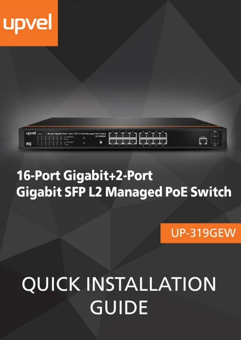 Upvel UP-319GEW Quick installation guide