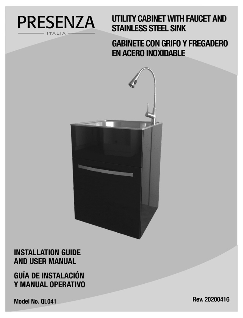 Presenza QL041 Installation guide and user's manual Presenza QL041 Installation guide and user's manual