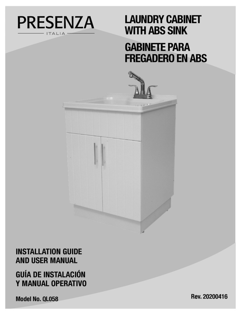 Presenza QL058 Assembly instructions