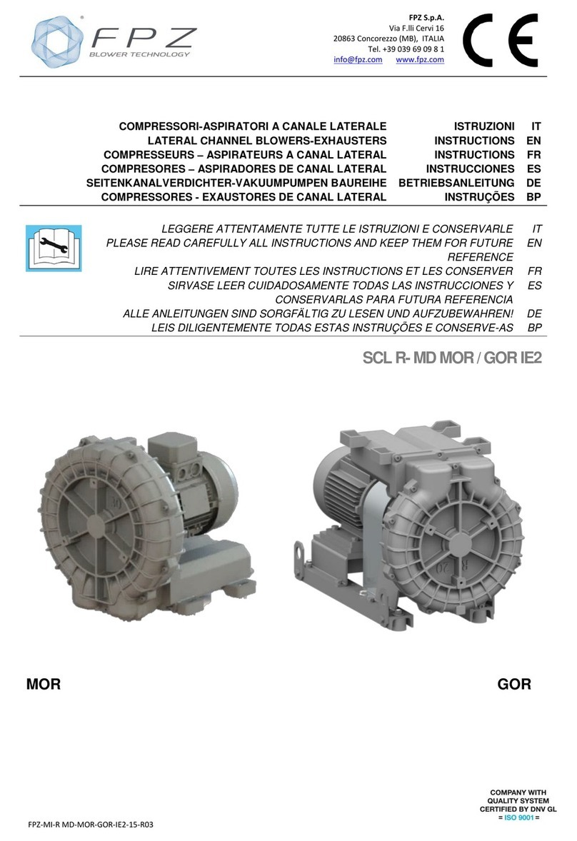 FPZ MOR Series User manual FPZ MOR Series User manual