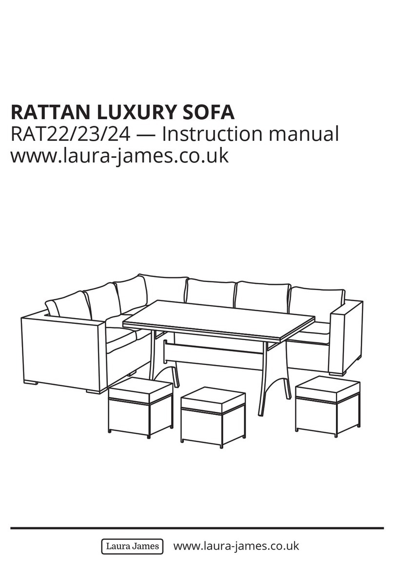 LAURA JAMES RAT22 instruction manual
