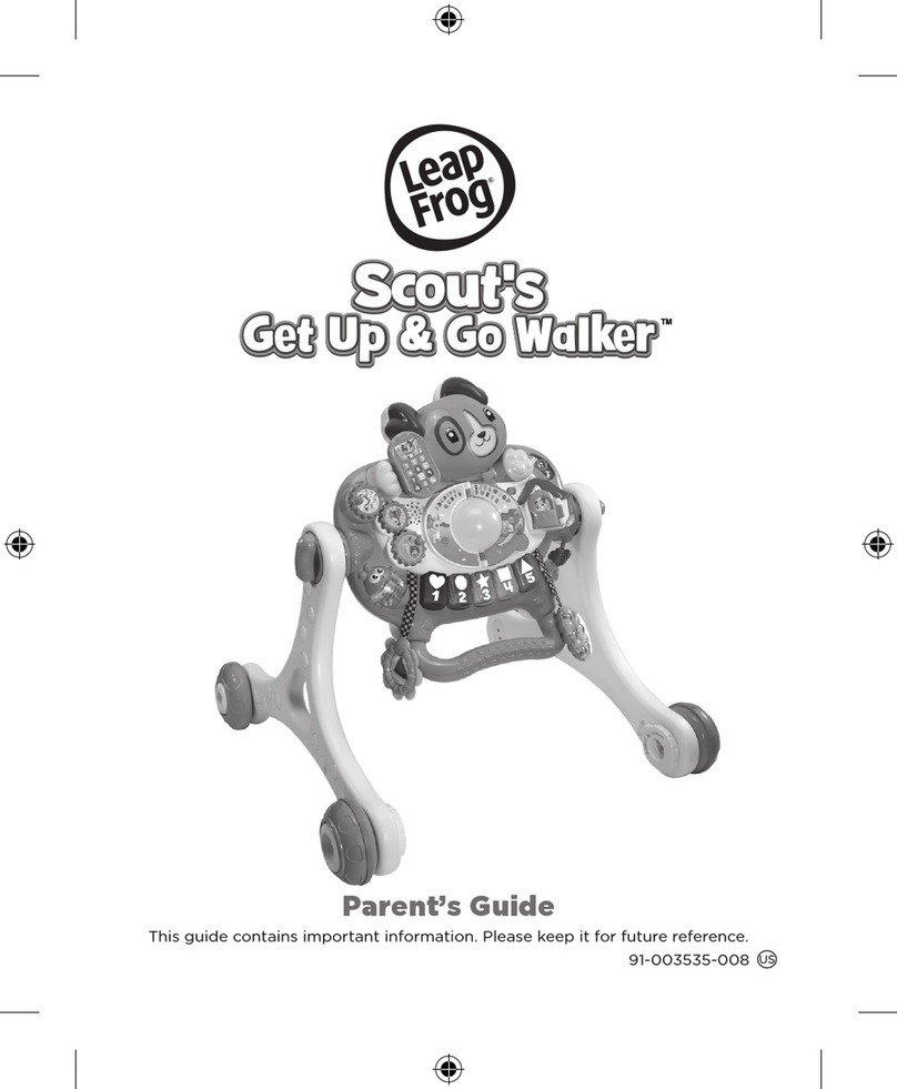 LeapFrog Scout's Get Up & Go Walker Parents' guide LeapFrog Scout's Get Up & Go Walker Parents' guide