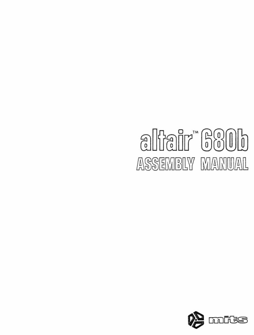 MITS altair 680b User manual