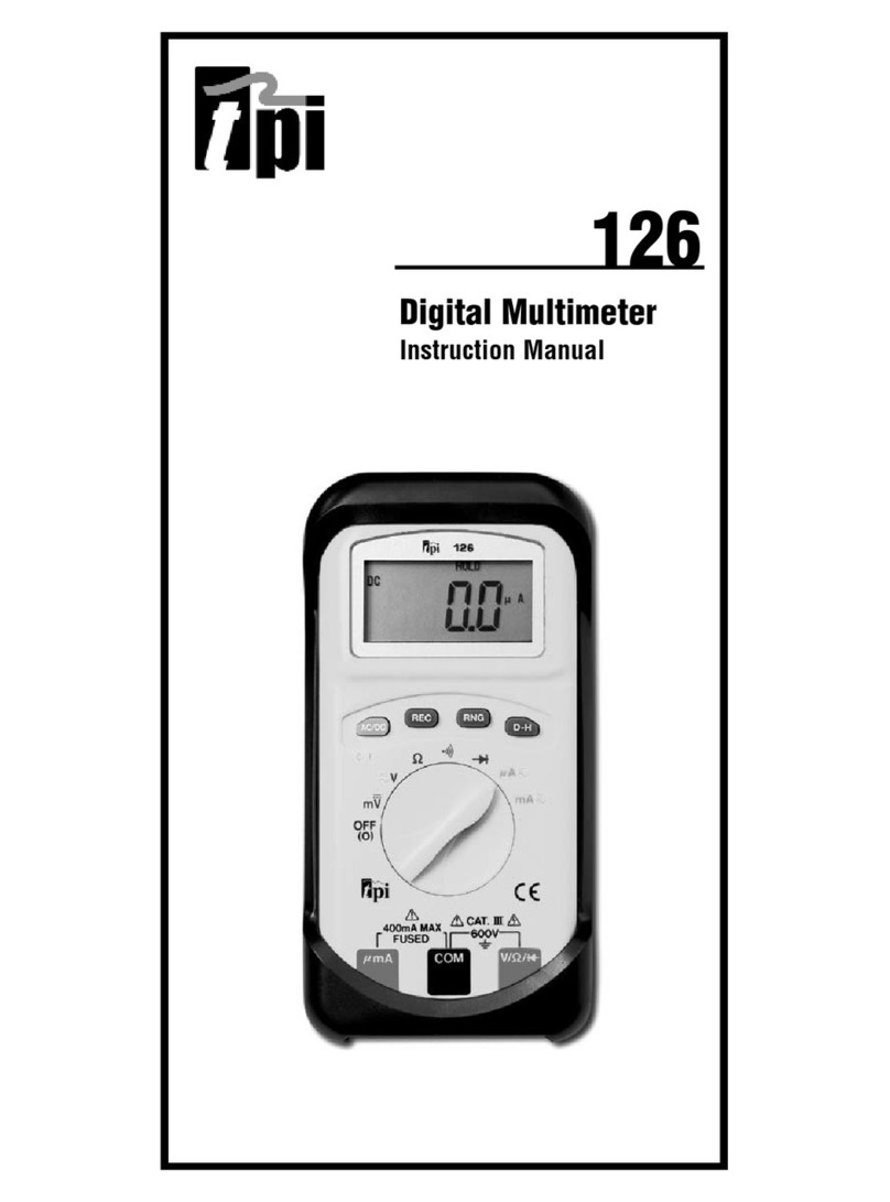 TPI 126 instruction manual