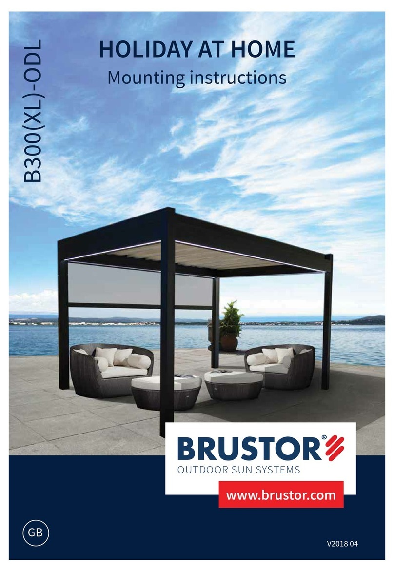 BRUSTOR B300XL Mounting instructions