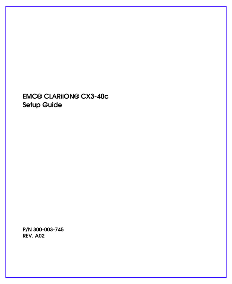 EMC CLARiiON CX3-40c Setup guide