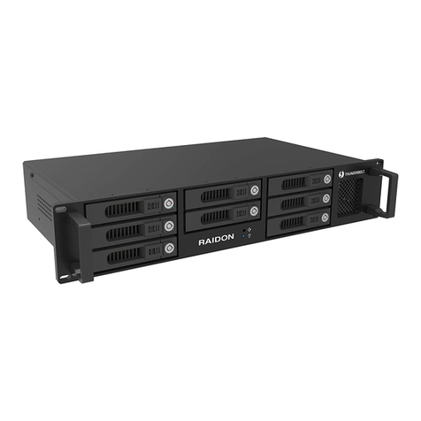 Raidon SafeTANK GR8680-TB3 User manual