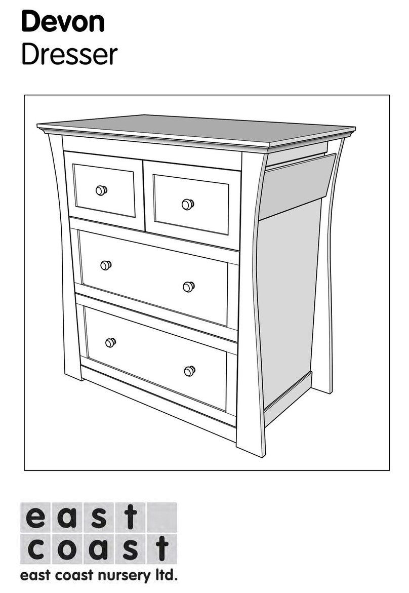 EAST COAST Devon Dresser manual