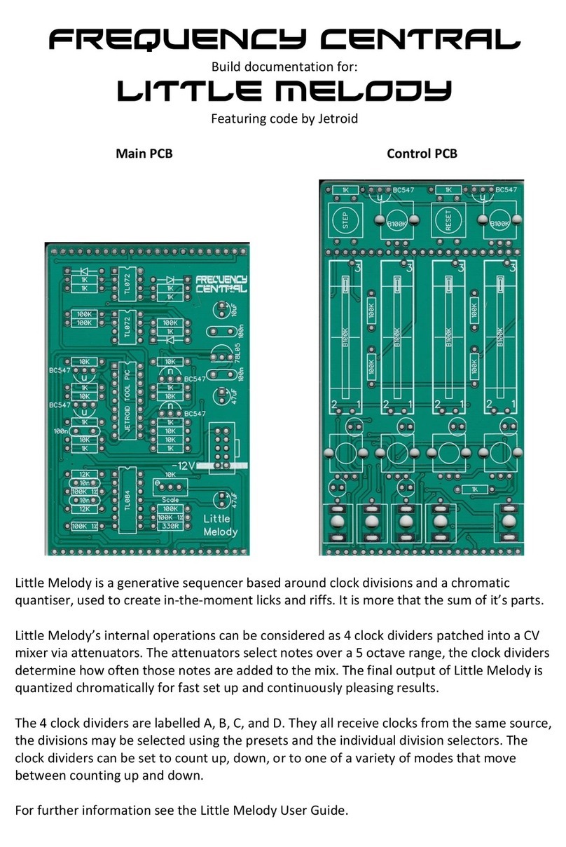 Frequency Central Little Melody Build documentation