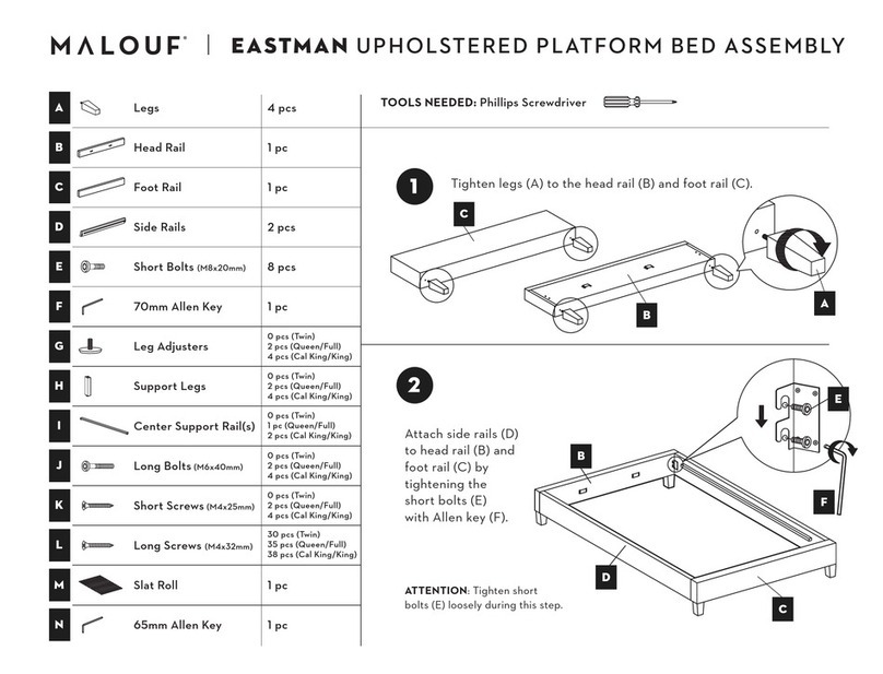 Malouf EASTMAN User manual Malouf EASTMAN User manual