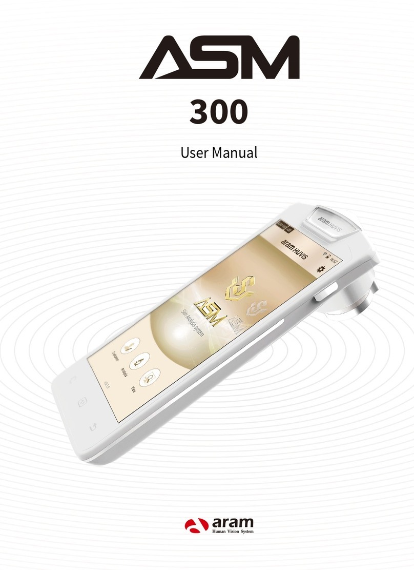 Aram ASM 300 user manual