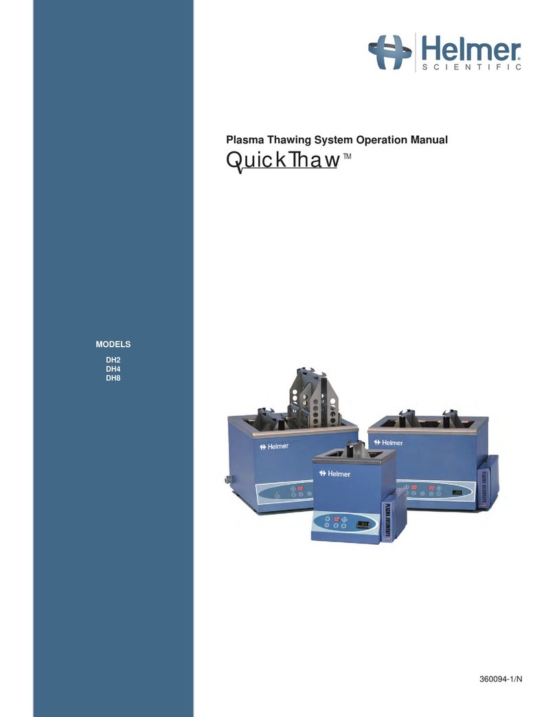 Helmer Scientific QuickThaw DH2 User manual
