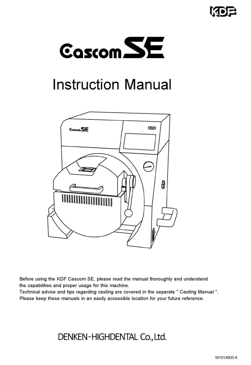 KDF Cascom SE instruction manual KDF Cascom SE instruction manual