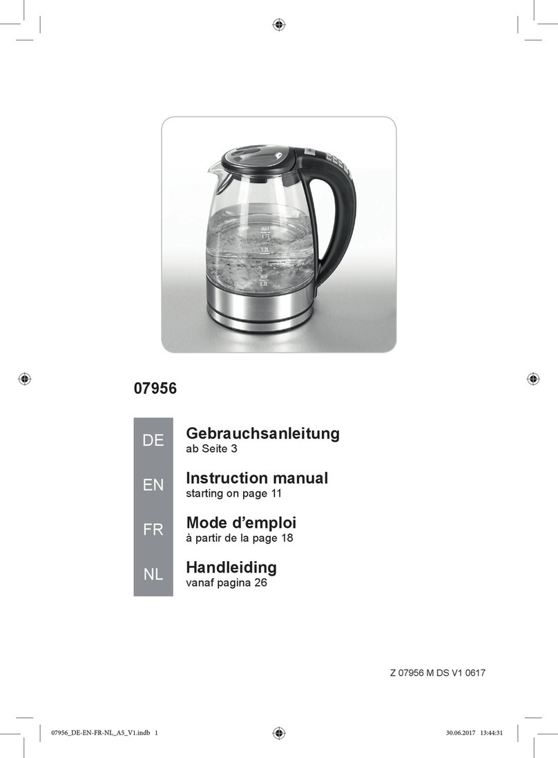 gourmetmaxx 07956 User manual