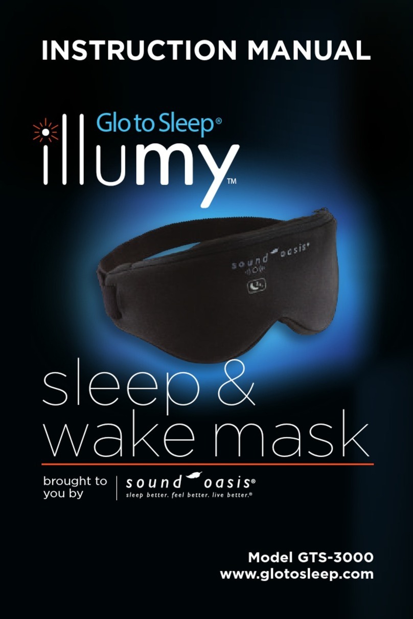 Sound Oasis GlotoSleep illumy instruction manual
