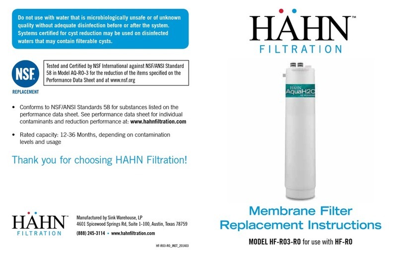 Hahn HF-RO3-RO Replacement instructions