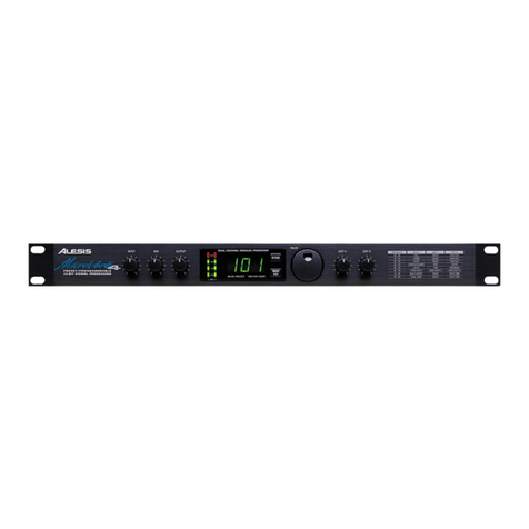 Alesis Microverb IV User manual