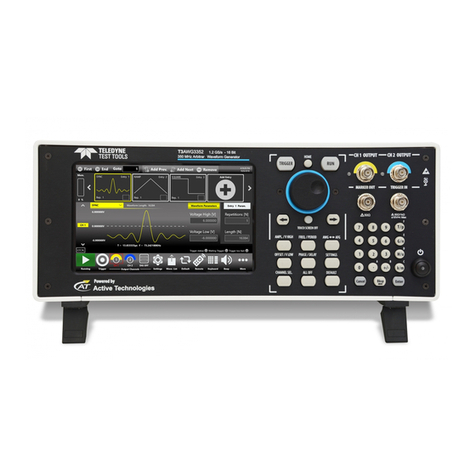 Teledyne T3AWG3K Series Operator's manual