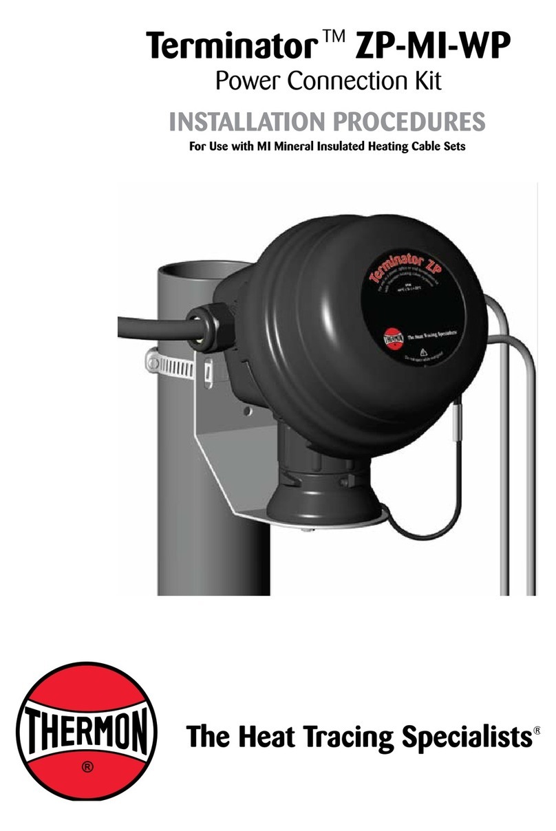 Thermon Terminator ZP-MI-WP Installation procedures