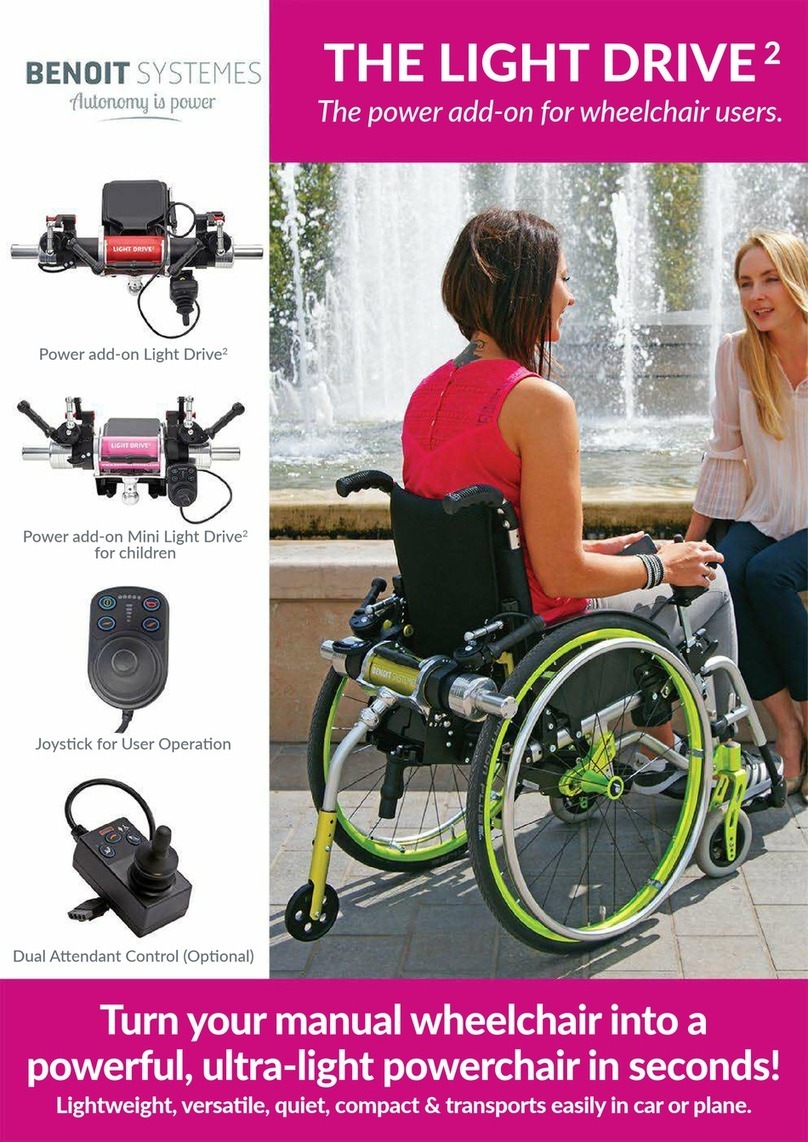 BENOIT SYSTEMS LIGHT DRIVE2 quick guide