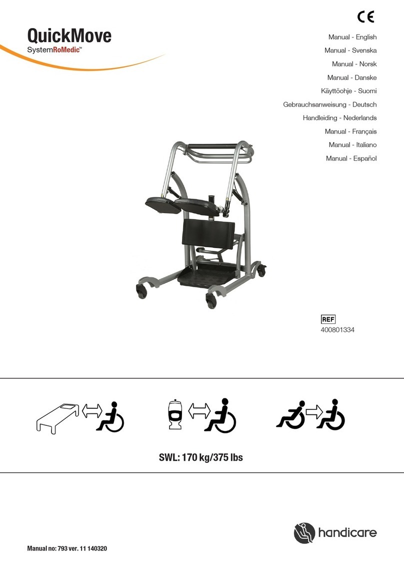 SystemRoMedic QuickMove User manual