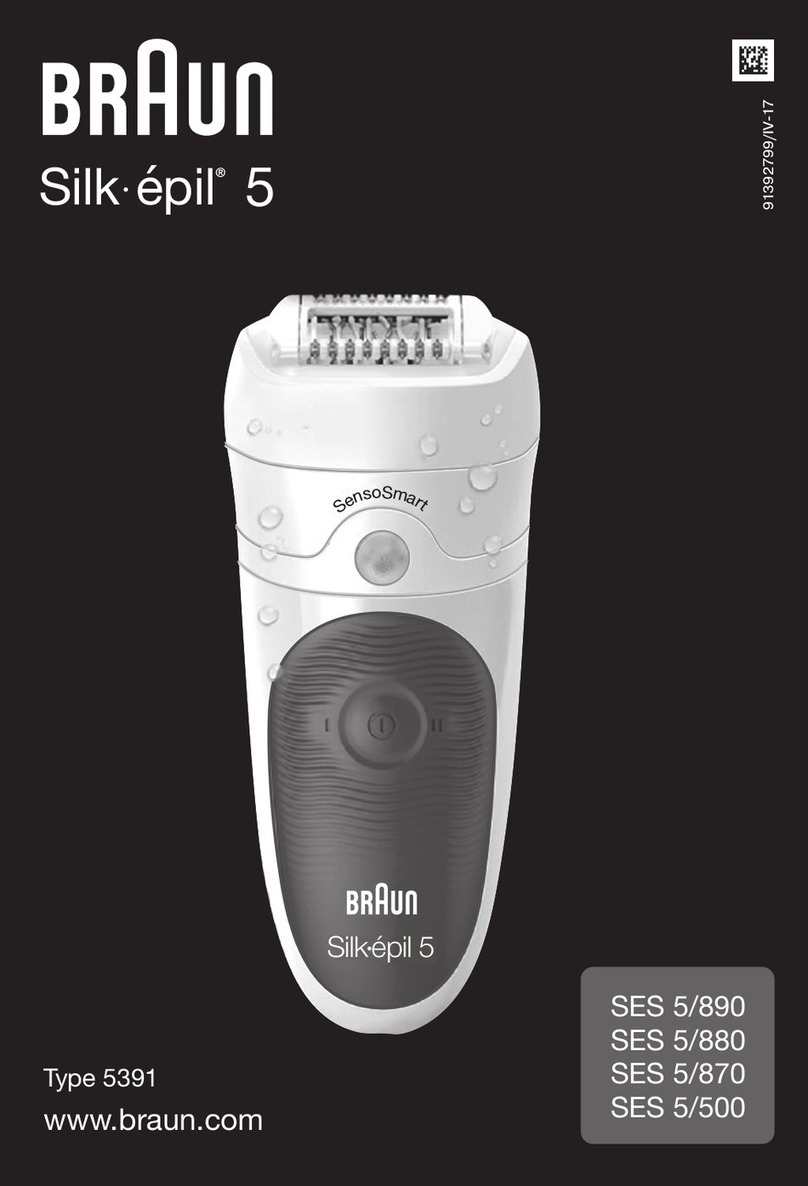 Braun silk-epil 5 User manual